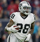 Latavius Murray Signed Oakland Raiders Jersey (JSA COA) Former UCF Running Back