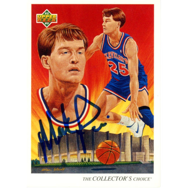 Mark Price Autographed/Signed Upper Deck 92-93 #38 Trading Card Beckett 51925
