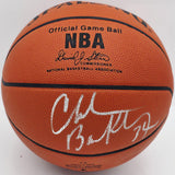 Charles Barkley Autographed NBA Leather Game Basketball 76ers (Flat) JSA AV29215