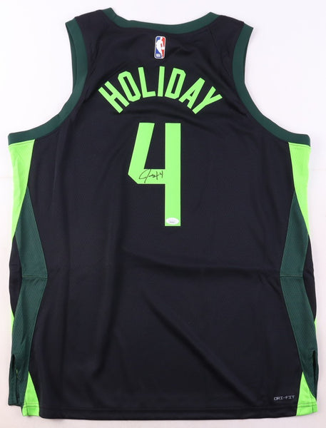 Jrue Holiday Boston Celtics Signed Nike Jersey / 2024 NBA Champ (JSA COA)
