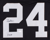 Willie Brown Signed Oakland Raiders Jersey Inscribed "HOF 84" (S.I. COA)