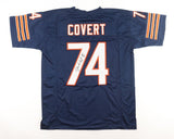 Jim Covert Signed Chicago Bears Jersey Inscribed "HOF 20" (JSA COA) 1985 SB XX