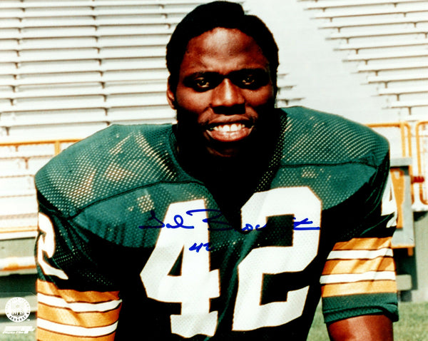 Packers Hall of Famer JOHN BROCKINGTON Signed 8x10 Photo #8 AUTO ~ 1971 ROY,