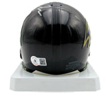 Terrell Suggs Autographed Mini Ravens Super Bowl XLVII Football Helmet Beckett