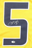 Pat White Signed West Virginia Mountaineers Jersey (JSA) 2009 2nd Round PIck Q.B