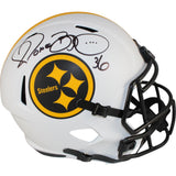 Jerome Bettis Autographed Pittsburgh Steelers F/S Lunar Helmet Beckett 49579