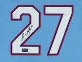 Austin Riley Signed Atlanta Braves Nike 2026 City Connect Blue MLB Jersey