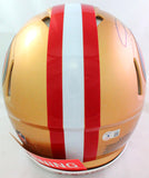 Vernon Davis Autographed 49ers Speed Authentic F/S Helmet- Beckett W Hologram