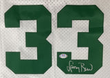 Larry Bird Signed Celtics White M&N Hardwood Classics Swingman Jersey PSA ITP