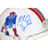 Richard Seymour Signed New England Patriots TB Mini Helmet Beckett 42363