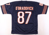 Ed O'Bradovich Signed Chicago Bears Jersey (Beckett) Da Bears D.E. 1962-1971
