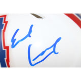 Earl Campbell Autographed/Signed Houston Oilers TB Mini Helmet Beckett 50570