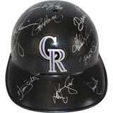 Walker Bichette Castilla +22 Signed Colorado Rockies 1995 Helmet Beckett 55420