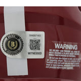 Devonta Smith Autographed Alabama Crimson Tide Mini Helmet Beckett W 58589