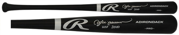 Andre Dawson Signed Rawlings Pro Black Baseball Bat w/HOF 2010 - (SCHWARTZ COA)