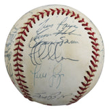 Yankees (26) Torre, Rivera, Raines Signed WS Logo OML Baseball BAS #AE64057
