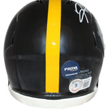 Hines Ward Autographed Pittsburgh Steelers Mini Helmet Beckett 42237