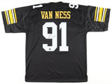 Lukas Van Ness Signed Iowa Hawkeye Jersey (Beckett) 2023 1st Round Pick Packers