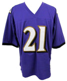 Earnest Byner Signed/Inscribed Purple Ravens Football Jersey PSA/DNA 208135