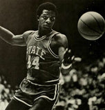 David Thompson Signed N.C.State Wolfpack Jersey (JSA COA) #1 Overall NBA Pk 1975