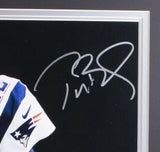 Tom Brady and Rob Gronkowski Signed Framed 16x20 Patriots Photo TriStar Steiner