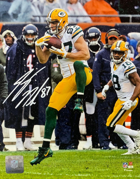 Packers Receiver JORDY NELSON Signed 8x10 Photo #18 AUTO - SB XLV Champ