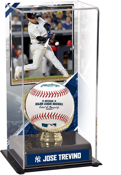 Jose Trevino New York Yankees Sublimated Gold Glove Display Case with Image