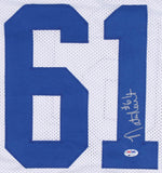Nate Newton Signed Dallas Cowboys White Jersey (PSA COA) 3xSuper Bowl Champion