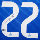Antonio Rudiger Signed Real Madrid FC Away Soccer Jersey #22 with Beckett COA