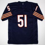 Dick Butkus Signed Chicago Bears Jersey (Beckett COA) 8xPro Bowl 1965-1972 L.B.