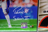 Patrick Surtain II Autographed 8x10 Photo Crouching Lighted Framed Beckett COA