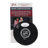 Scott Darling Signed Chicago Blackhawks Logo Puck (JSA COA) 2015 St Cup Champion