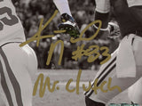 Kevin Norwood Signed Alabama Crimson Tide Unframed 8x10 Photo - Leaping w-Insc