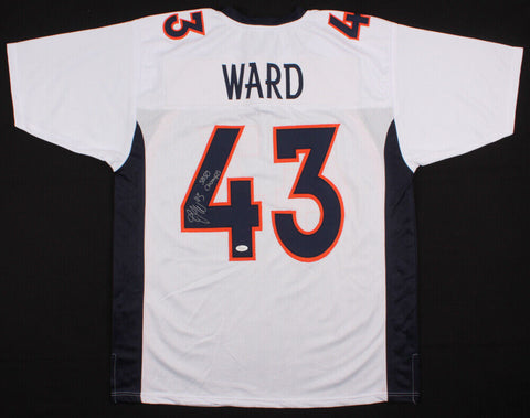 T.J.Ward Signed Denver Broncos Jersey (JSA) Super Bowl L Champion Defensive Back