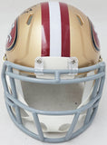 ROGER CRAIG AUTOGRAPHED 49ERS GOLD SPEED MINI HELMET BECKETT WITNESS 221284