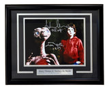 Henry Thomas Matthew De Merritt Signed Framed 11x14 ET Photo JSA