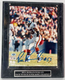 Bill Romanowski Autographed 8x10 Photo with Plaque Beckett COA