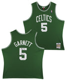 Celtics Kevin Garnett "HOF 20" Signed Green M&N HWC Swingman Jersey JSA Witness
