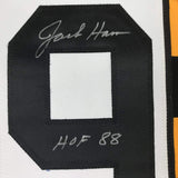 Signed JACK HAM HOF 88 Pittsburgh Bumble Bee Jersey JSA COA Auto