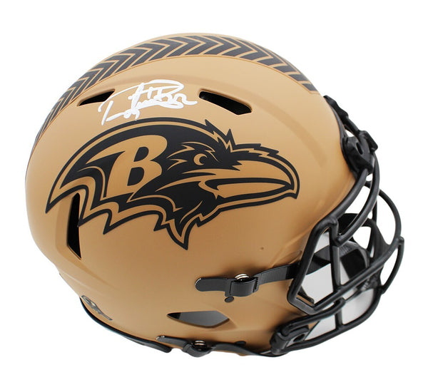 Derrick Henry Signed Baltimore Ravens Speed Authentic Salute To Service 2 Helmet