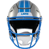Barry Sanders Autographed Detroit Lions SpeedFlex Helmet Beckett Witness 58195