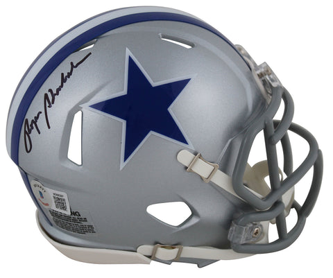 Cowboys Roger Staubach Authentic Signed 64-66 TB Speed Mini Helmet BAS Witnessed