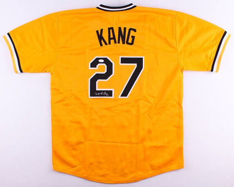 Jung Ho Kang Signed Pirates Jersey (JSA) NL Rookie of the Month (July 2015)