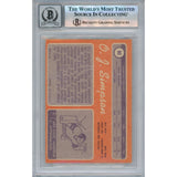 OJ Simpson Autographed 1970 Topps #90 HOF 10 Grade Card Beckett 46487