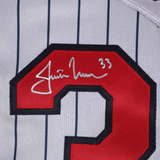 Justin Morneau Signed Minnesota Twins Jersey (Beckett) 2006 AL MVP & 4xAll Star