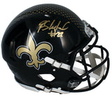 Rashid Shaheed Autographed Saints Alternate Speed Authentic Helmet Beckett