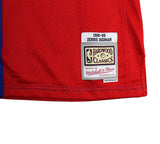 Dennis Rodman Signed Detroit Pistons Mitchell & Ness 1988-89 Split NBA Jersey