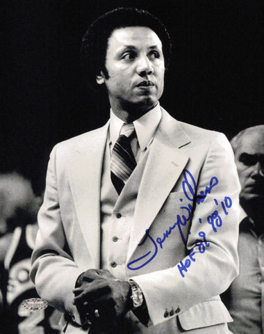 Lenny Wilkens Autographed Signed 8x10 Photo Seattle Supersonics MCS Holo #87460