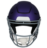Jordan Addison Autographed Vikings 2023 Alt. Tribute Speedflex Helmet Beckett