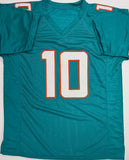 TYREEK HILL - Miami Dolphins - Signed Custom Replica Teal Jersey AUTO - BAS